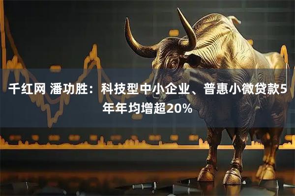 千红网 潘功胜：科技型中小企业、普惠小微贷款5年年均增超20%